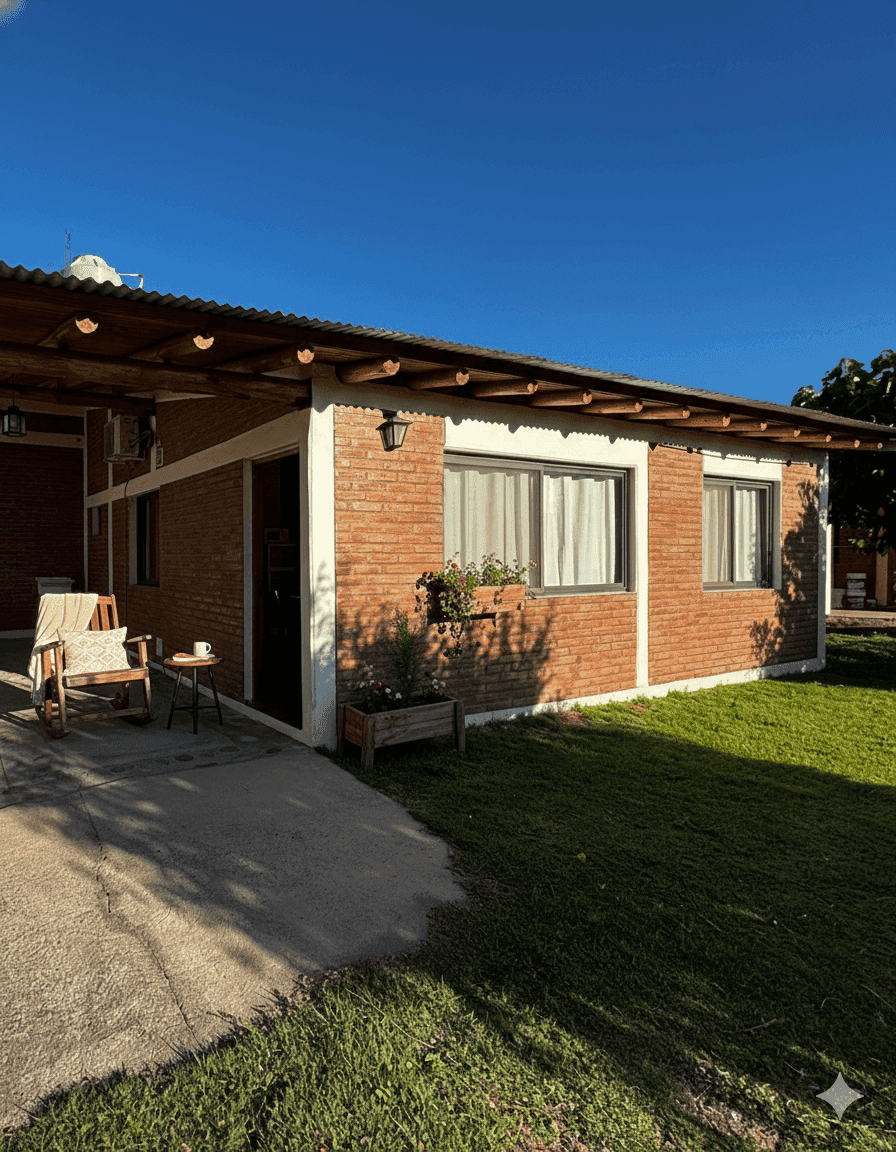 Cabaña cerca de Valle Grande San Rafael para 4 personas