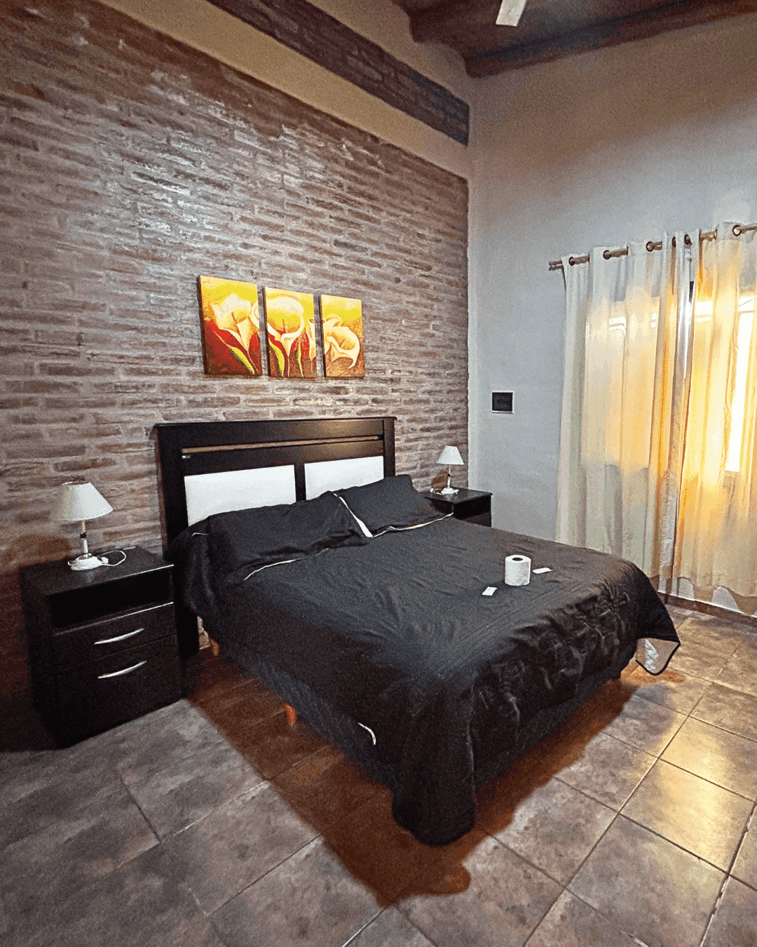 Habitacion Matrimonial en Cabaña San Rafael