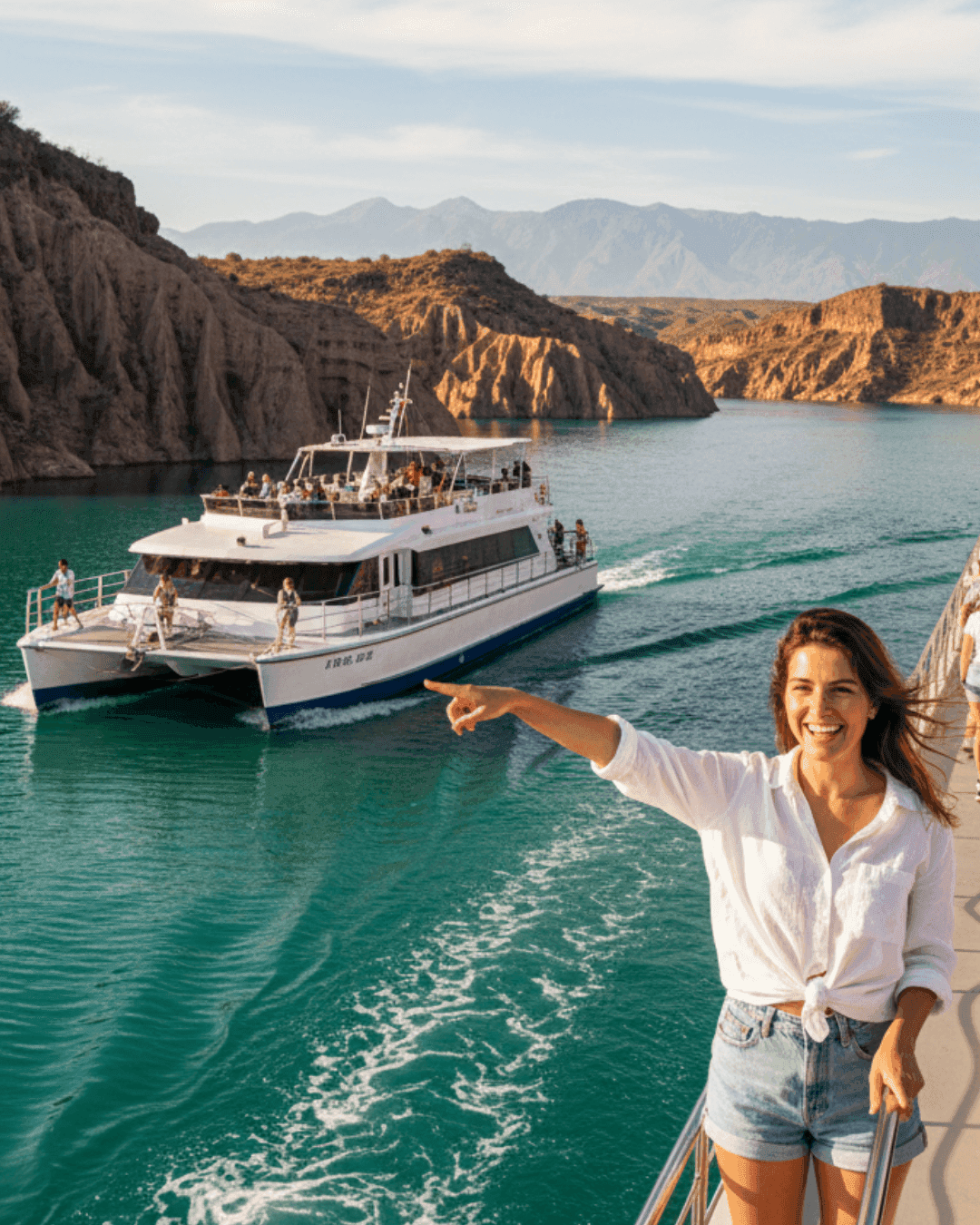 Catamaran en Los Reyunos