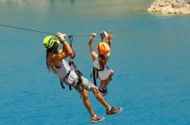 Tirolesa en San Rafael