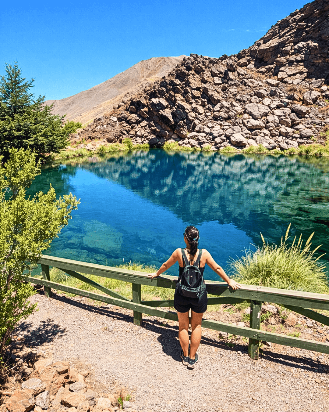 Laguna niña encantada salinas del diamante