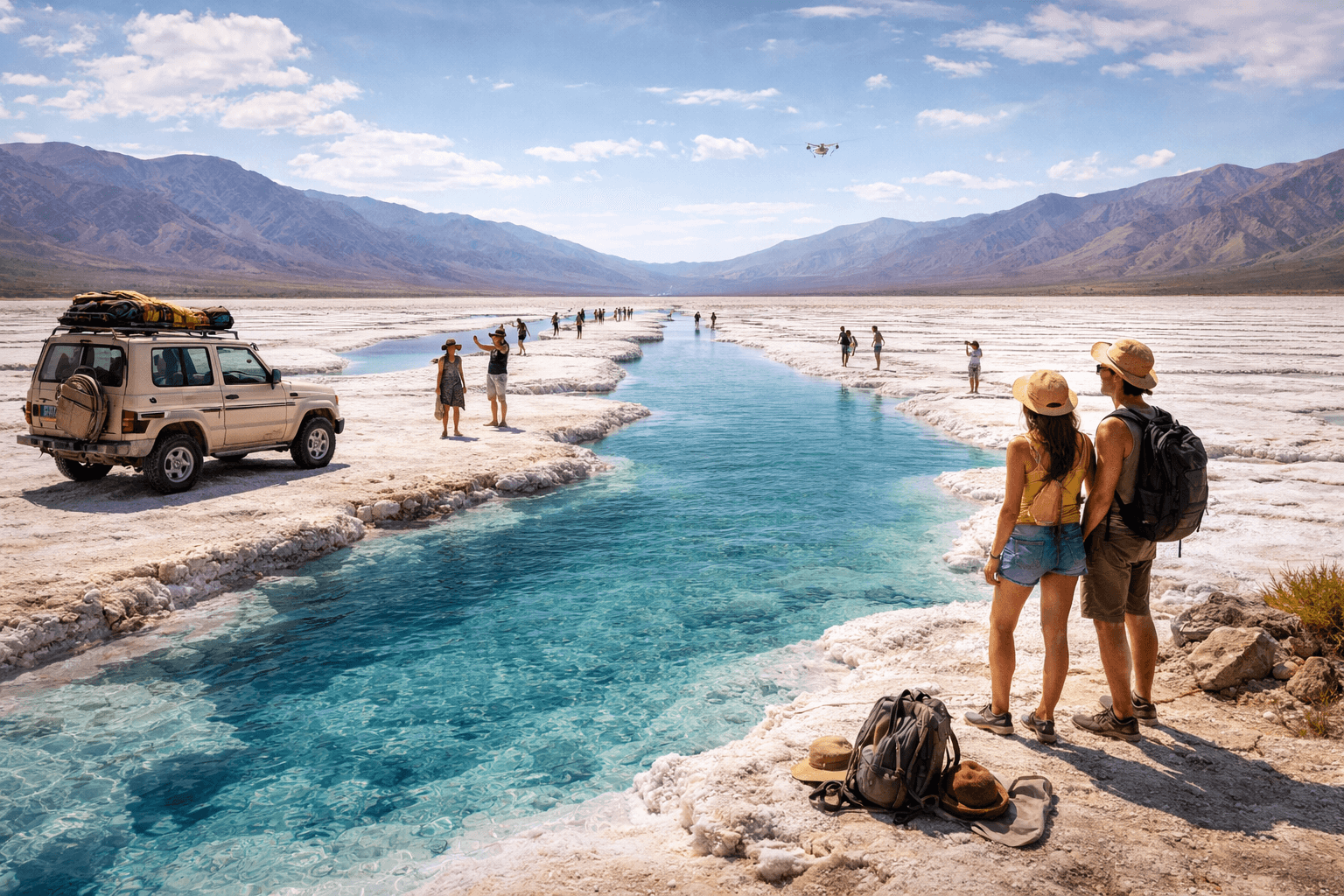Salinas del Diamante: Mar de Sal en Mendoza