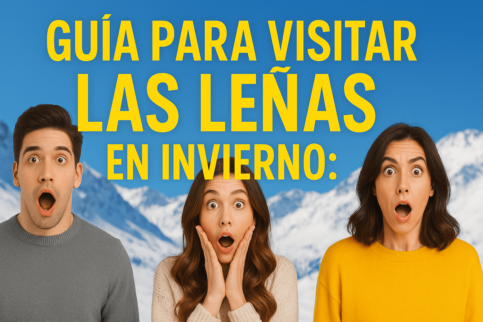 GUÍA para VISITAR LAS LEÑAS en invierno: consejos, clima y qué llevar