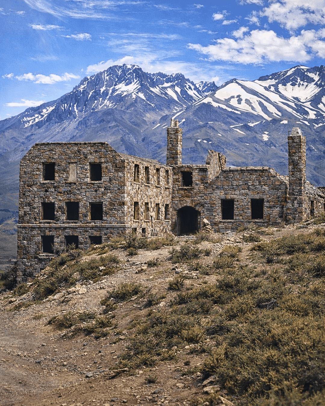 Hotel del Sosneado Abandonado