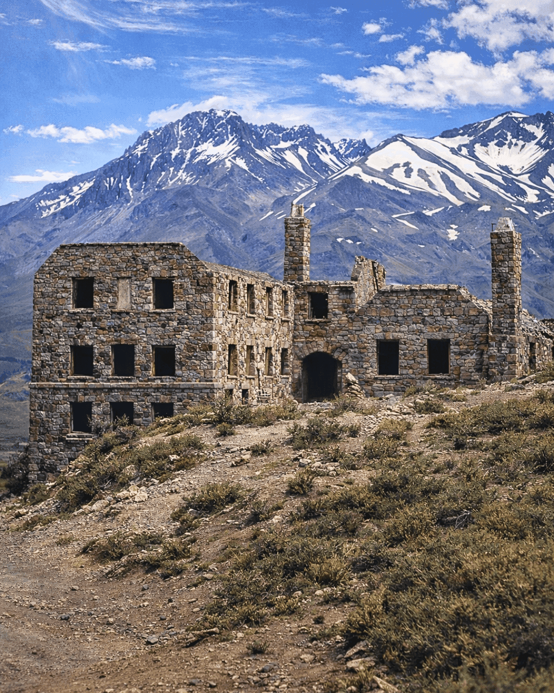 Hotel del Sosneado Abandonado
