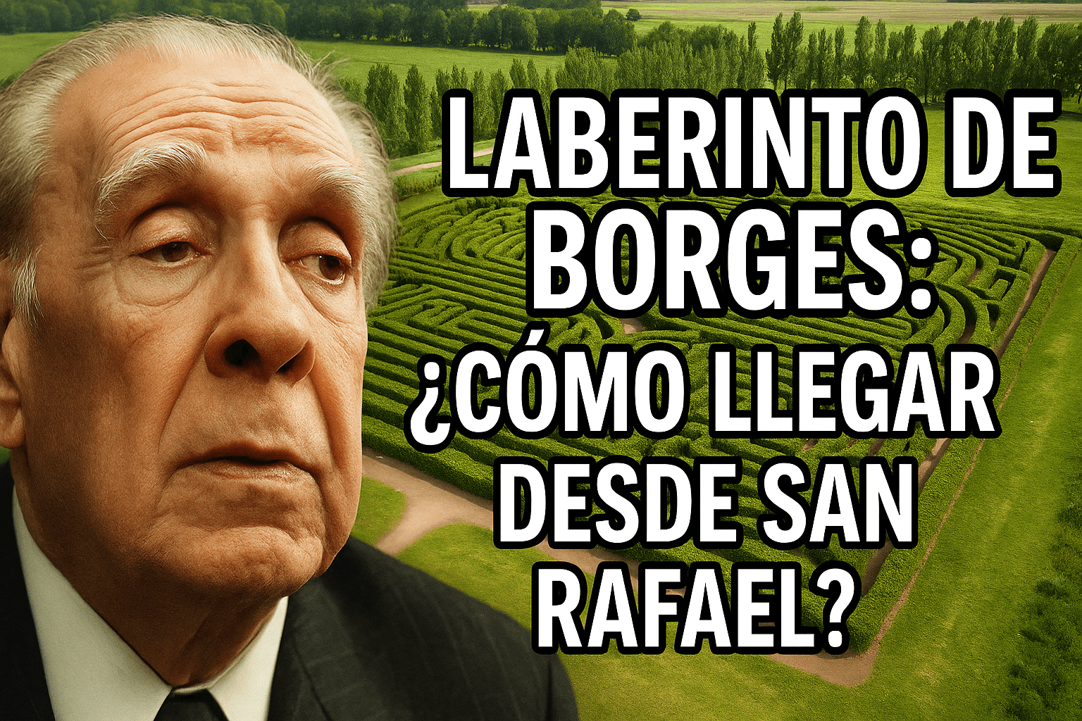Laberinto de Borges: ¿Cómo llegar desde San Rafael?