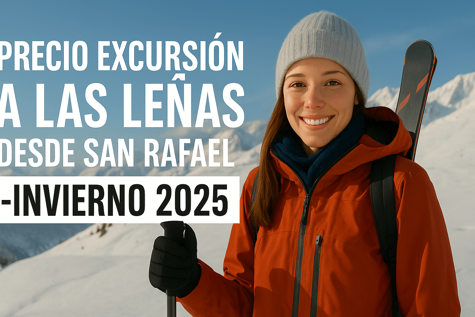 Precio excursión a Las Leñas desde San Rafael Invierno 2025