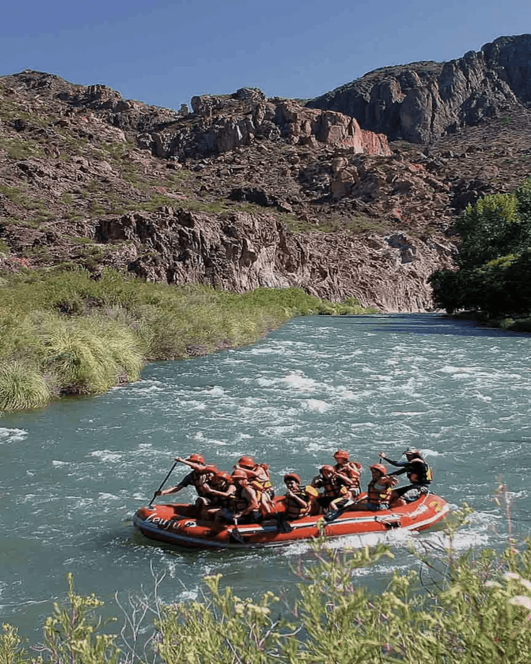 Rafting en valle grande