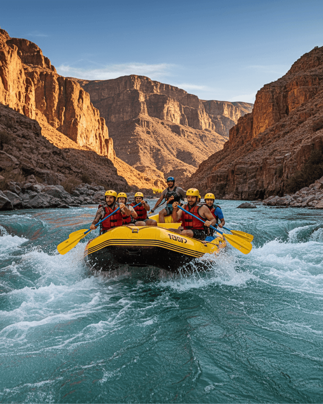 Rafting en San Rafael Cañón del Atuel
