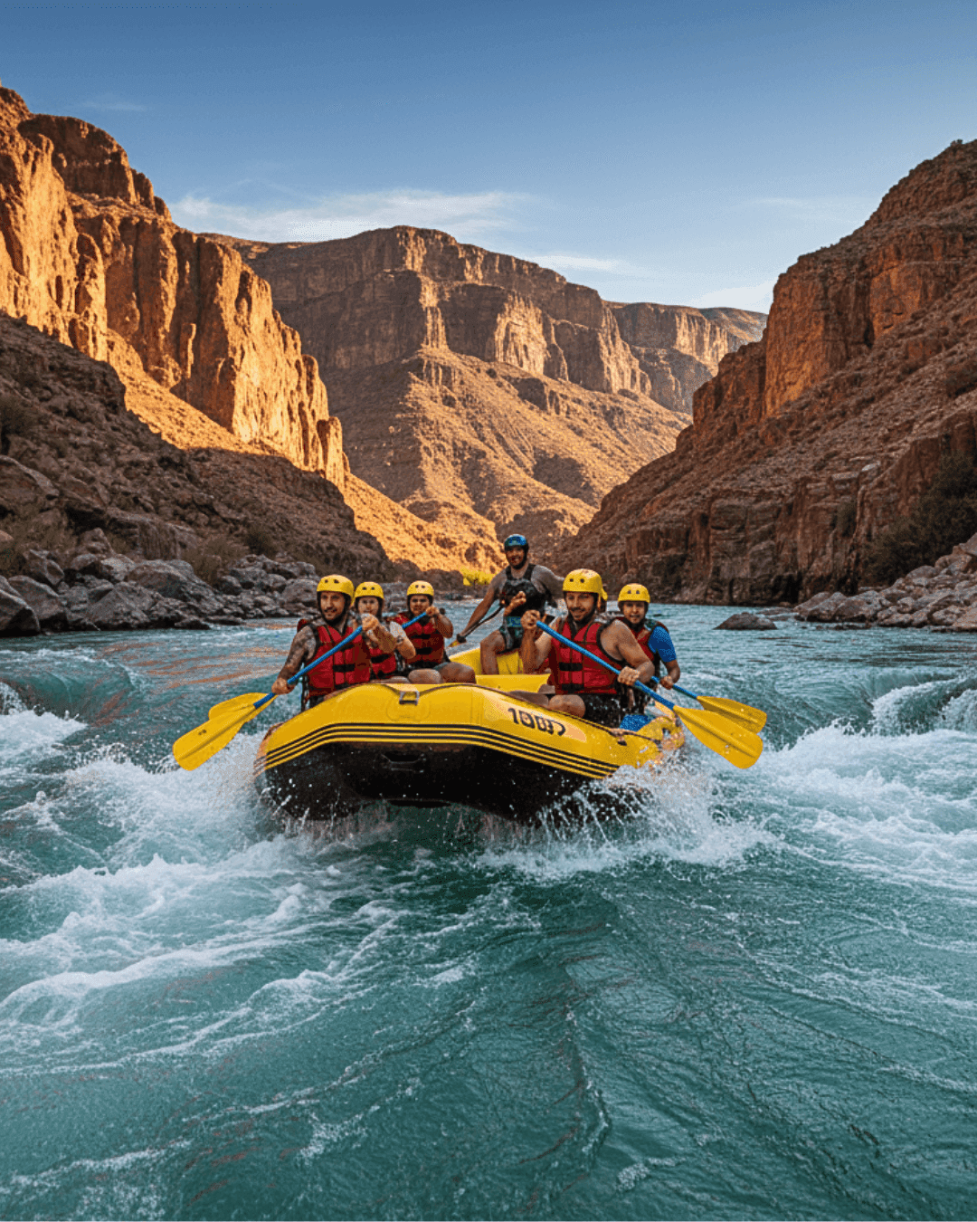 Rafting Valle Grande San Rafael Mendoza