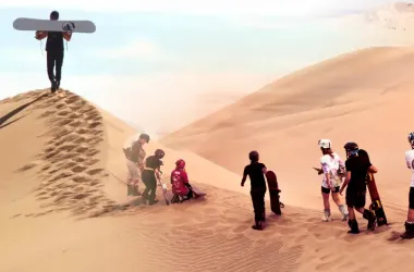 Cañon con dunas del nihuil San Rafael